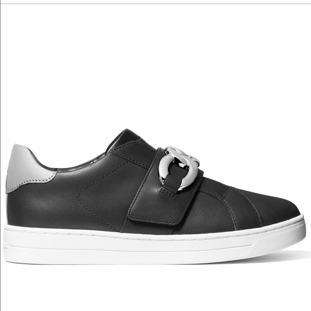 Michael kors kenna sneakers black/ silver leather